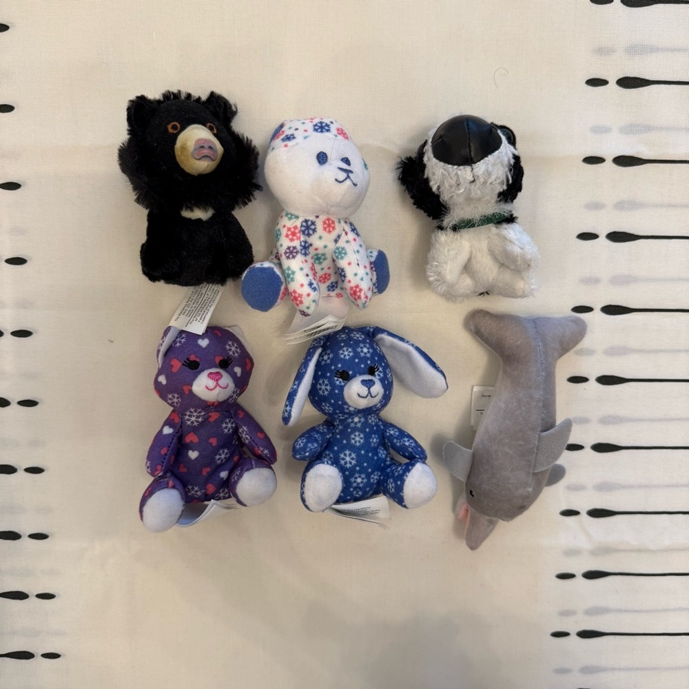McDonald’s Plush Small Pet Toy - Assorted Colors (Blue, Purple, White)